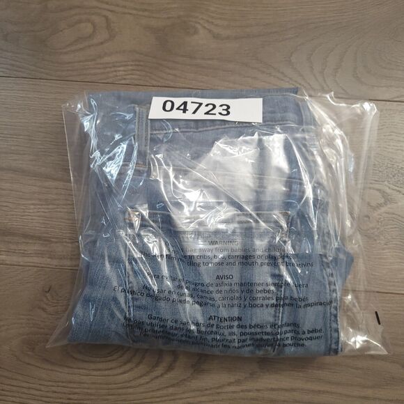 Madewell Jeans Women 25 Blue Skinny Distressed Normcore Bikercore Casual Grunge - Picture 9 of 9